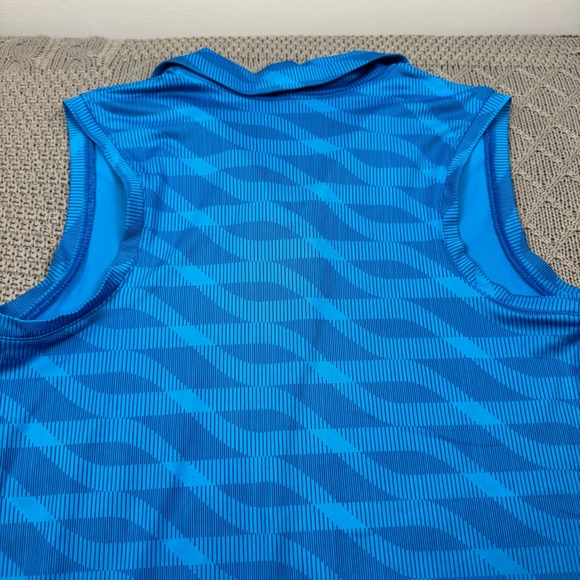 Nike Women’s Golf Blue Performance Sleeveless Polo Shirt ~ Small - Picture 10 of 13